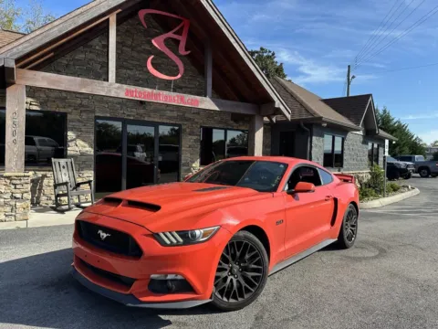 Orange 2015 Ford Mustang GT Premium for sale in Maryville, TN