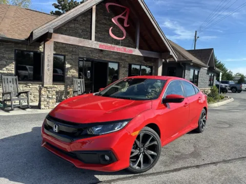 Red 2019 Honda Civic Sport for sale in Maryville, TN