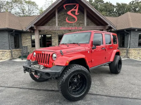 Red 2013 Jeep Wrangler Unlimited Rubicon for sale in Maryville, TN