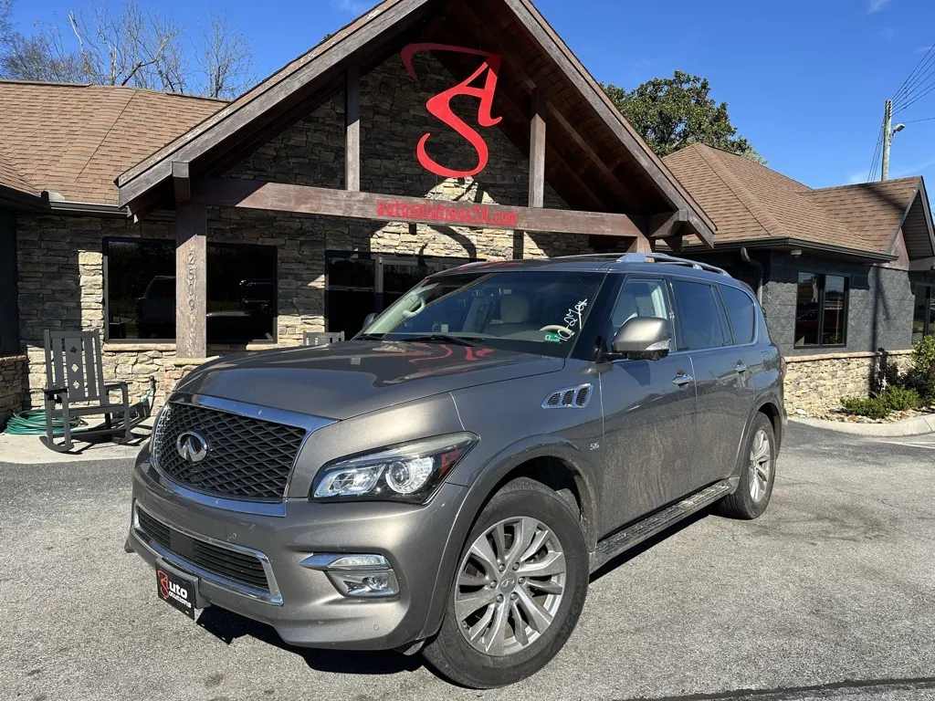 Gray 2016 INFINITI QX80 for sale in Maryville, TN