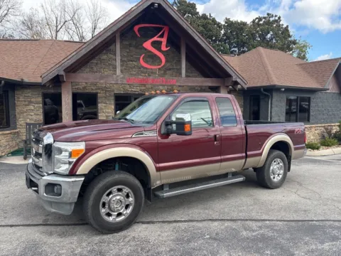 Red 2012 Ford F-250SD Lariat for sale in Maryville, TN