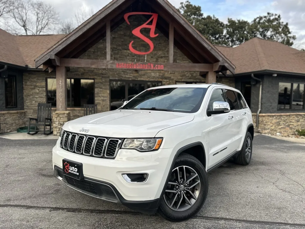 White 2018 Jeep Grand Cherokee Limited for sale in Maryville, TN