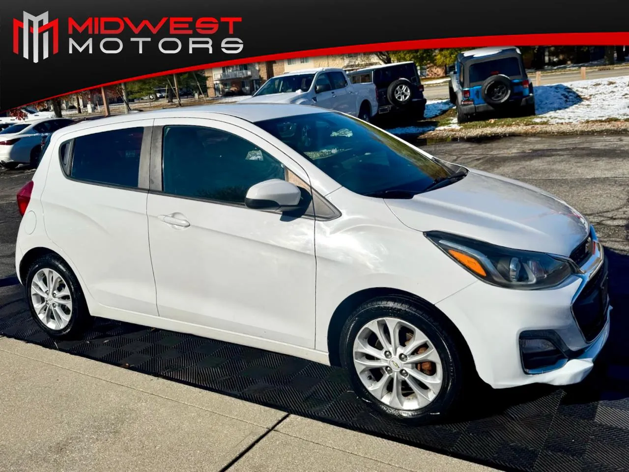 White 2020 Chevrolet Spark 4dr HB CVT LT w/1LT for sale in Indianapolis, IN