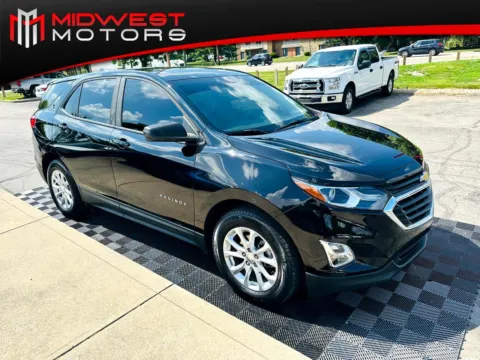 Black 2020 Chevrolet Equinox FWD 4dr LS w/1LS for sale in Indianapolis, IN