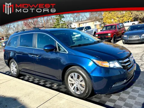 Blue 2015 Honda Odyssey 5dr EX-L for sale in Indianapolis, IN