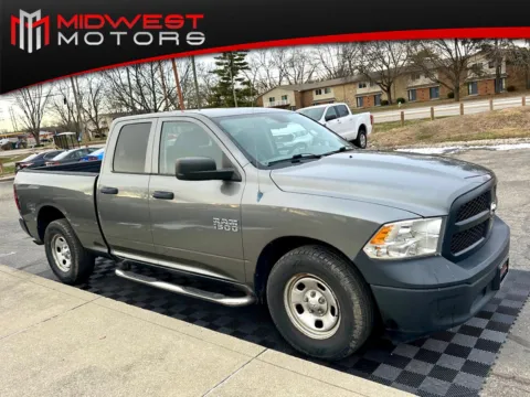 Gray 2013 RAM 1500 2WD Quad Cab 140.5 in Tradesman for sale in Indianapolis, IN