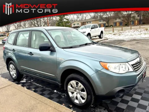 Green 2009 Subaru Forester (Natl) 4dr Auto X for sale in Indianapolis, IN