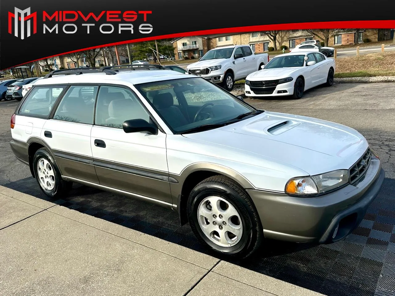 White 1999 Subaru Legacy Wagon 5dr Outback Auto 2.5L OW Equip for sale in Indianapolis, IN