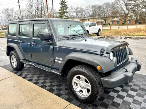 Photos of 2017 Jeep Wrangler Unlimited Sport RHD 4x4 for sale in Indianapolis, IN at Midwest Motors