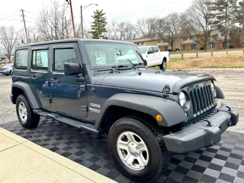 Photos of 2017 Jeep Wrangler Unlimited Sport RHD 4x4 for sale in Indianapolis, IN at Midwest Motors
