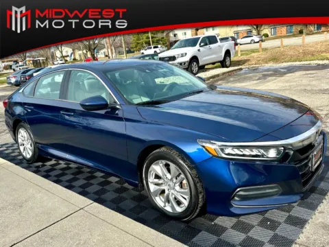Blue 2019 Honda Accord Sedan LX 1.5T CVT for sale in Indianapolis, IN