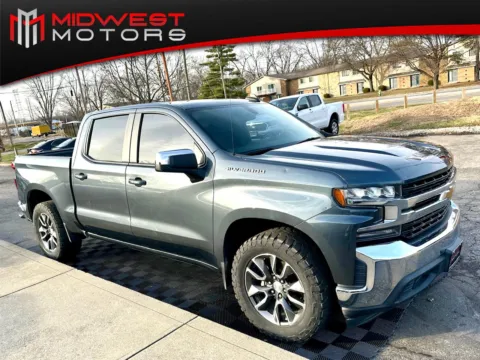 Gray 2020 Chevrolet Silverado 1500 2WD Crew Cab 147 in LT for sale in Indianapolis, IN