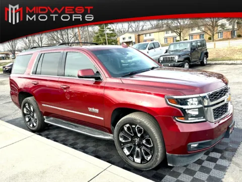 Red 2019 Chevrolet Tahoe 2WD 4dr LT for sale in Indianapolis, IN