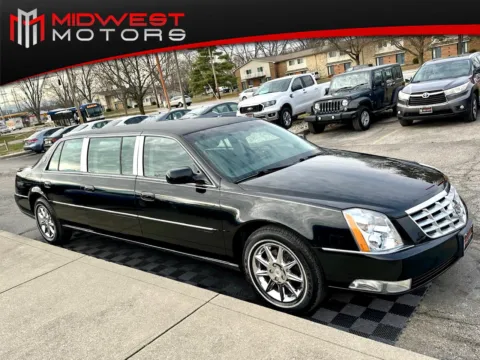 Black 2011 Cadillac DTS Professional 4dr Sdn Limousine for sale in Indianapolis, IN