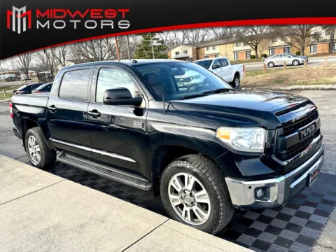 Black 2017 Toyota Tundra 1794 Edition CrewMax 5.5 ft Bed 5.7L (Natl) for sale in Indianapolis, IN