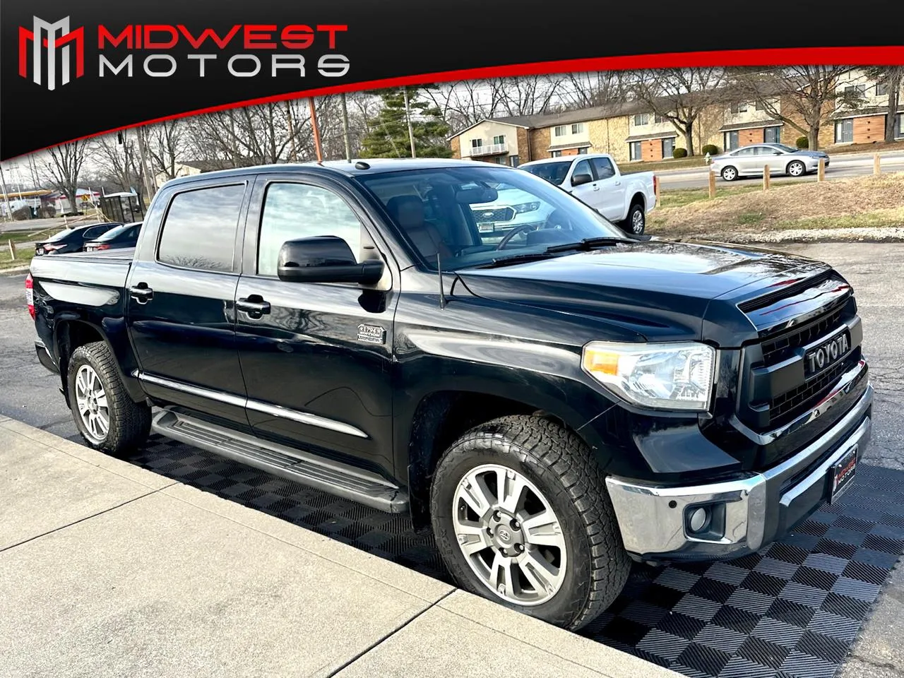 Black 2017 Toyota Tundra 1794 Edition CrewMax 5.5 ft Bed 5.7L (Natl) for sale in Indianapolis, IN