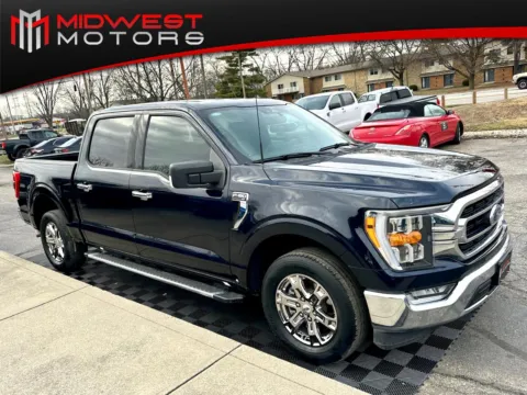Blue 2023 Ford F-150 XLT 2WD SuperCrew 5.5 ft Box for sale in Indianapolis, IN