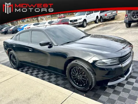 Black 2019 Dodge Charger Police AWD for sale in Indianapolis, IN