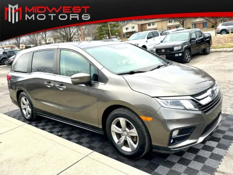 Gray 2018 Honda Odyssey EX-L Auto for sale in Indianapolis, IN