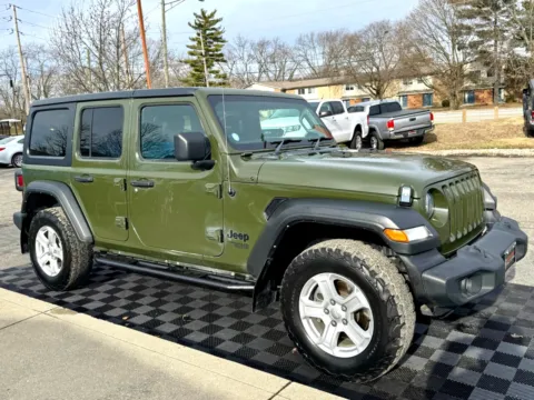 Photos of 2021 Jeep Wrangler Unlimited Sport 4x4 RHD for sale in Indianapolis, IN at Midwest Motors