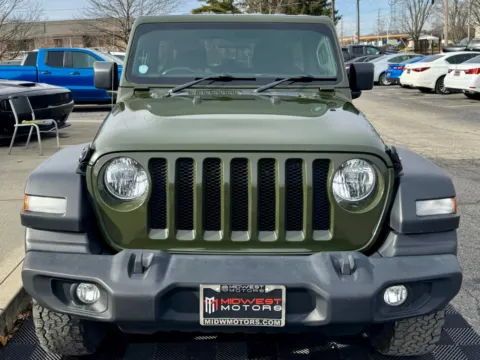 More photos of 2021 Jeep Wrangler Unlimited Sport 4x4 RHD at Midwest Motors, IN