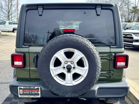 More photos of 2021 Jeep Wrangler Unlimited Sport 4x4 RHD at Midwest Motors, IN