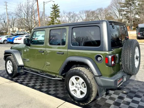 Another view of 2021 Jeep Wrangler Unlimited Sport 4x4 RHD for sale in Indianapolis, IN at Midwest Motors