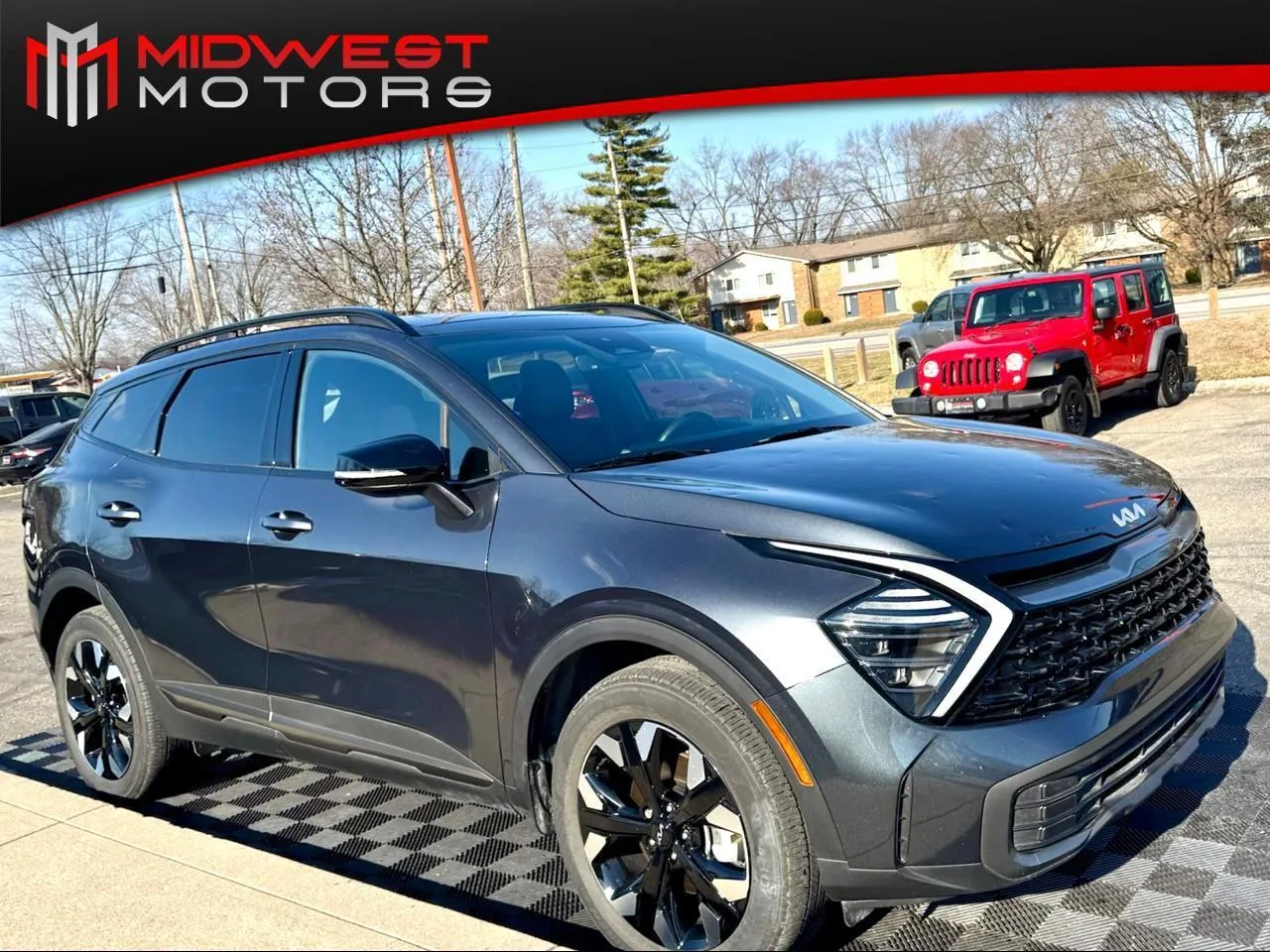 Gray 2024 Kia Sportage X-Line AWD for sale in Indianapolis, IN