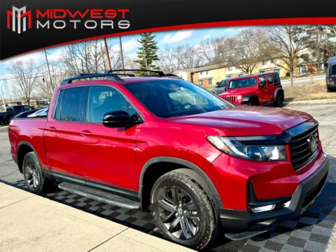 Red 2021 Honda Ridgeline Sport AWD for sale in Indianapolis, IN