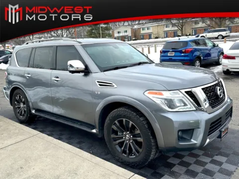 Silver 2017 Nissan Armada 4x4 Platinum for sale in Indianapolis, IN