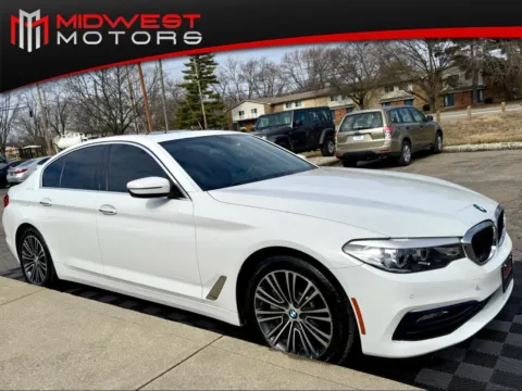 White 2017 BMW 5 Series 530i Sedan for sale in Indianapolis, IN