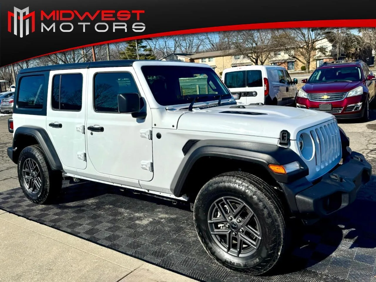 White 2025 Jeep Wrangler Sport 4 Door 4x4 RHD for sale in Indianapolis, IN