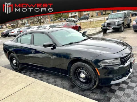 Black 2019 Dodge Charger Police AWD for sale in Indianapolis, IN