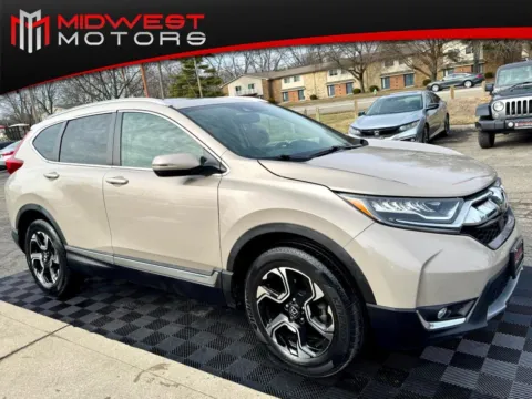 Beige 2017 Honda CR-V Touring AWD for sale in Indianapolis, IN