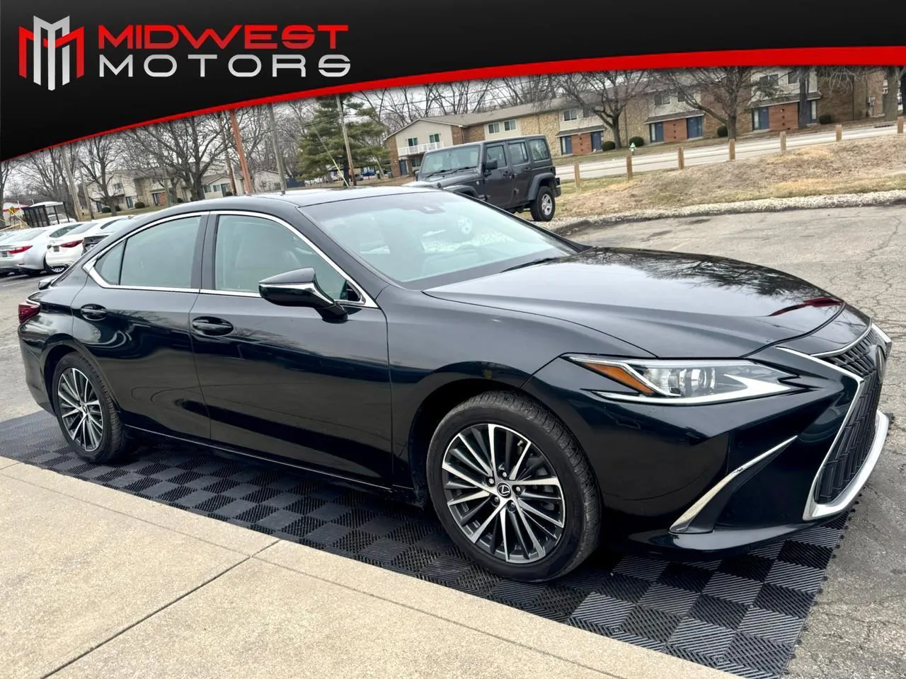 Black 2023 Lexus ES 350 FWD for sale in Indianapolis, IN