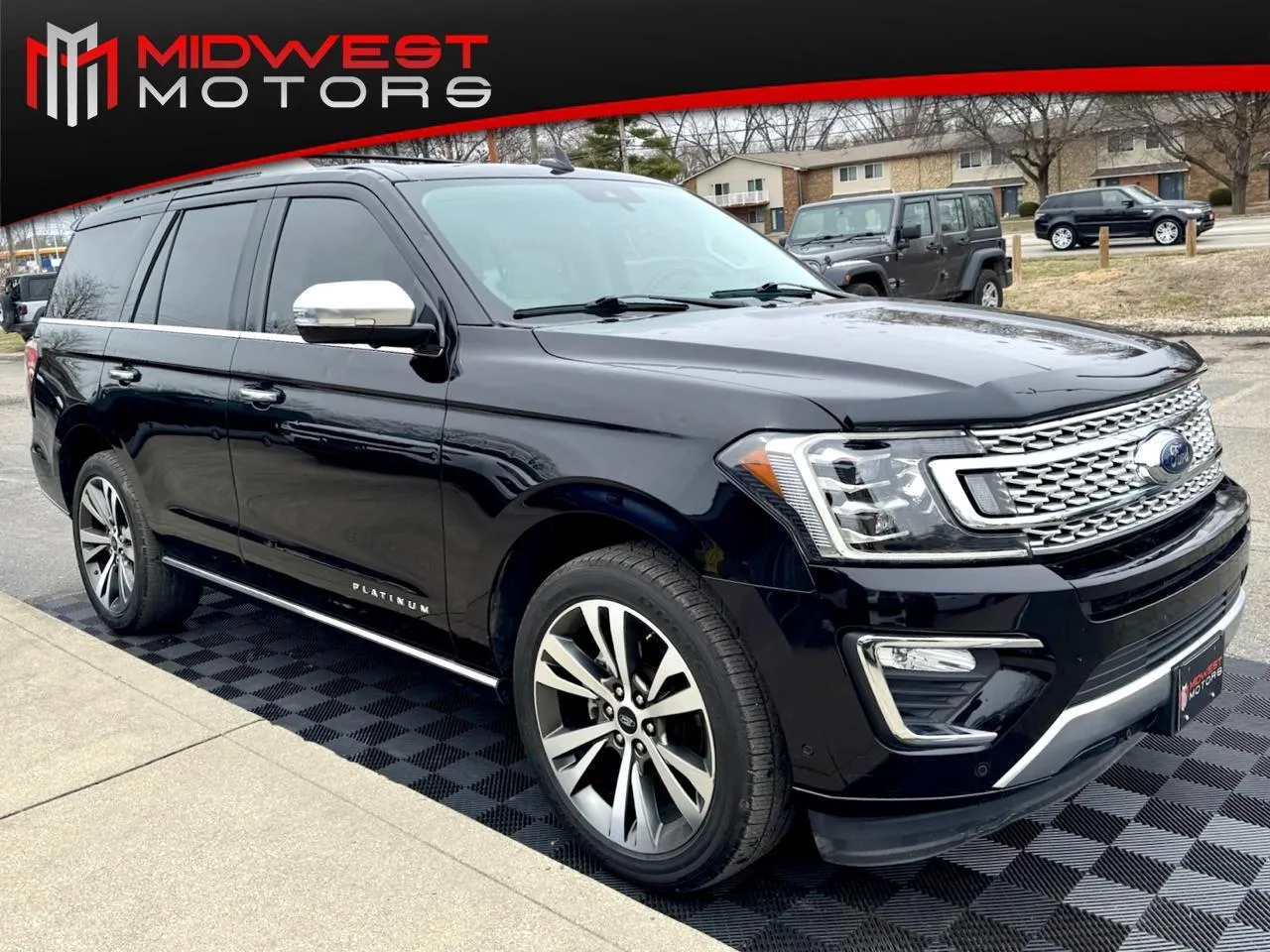 Black 2020 Ford Expedition Platinum 4x2 for sale in Indianapolis, IN