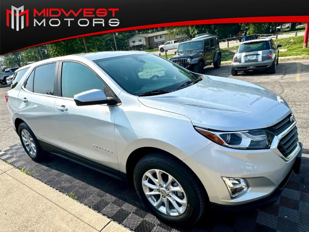 Silver 2021 Chevrolet Equinox AWD 4dr LT w/1LT for sale in Indianapolis, IN