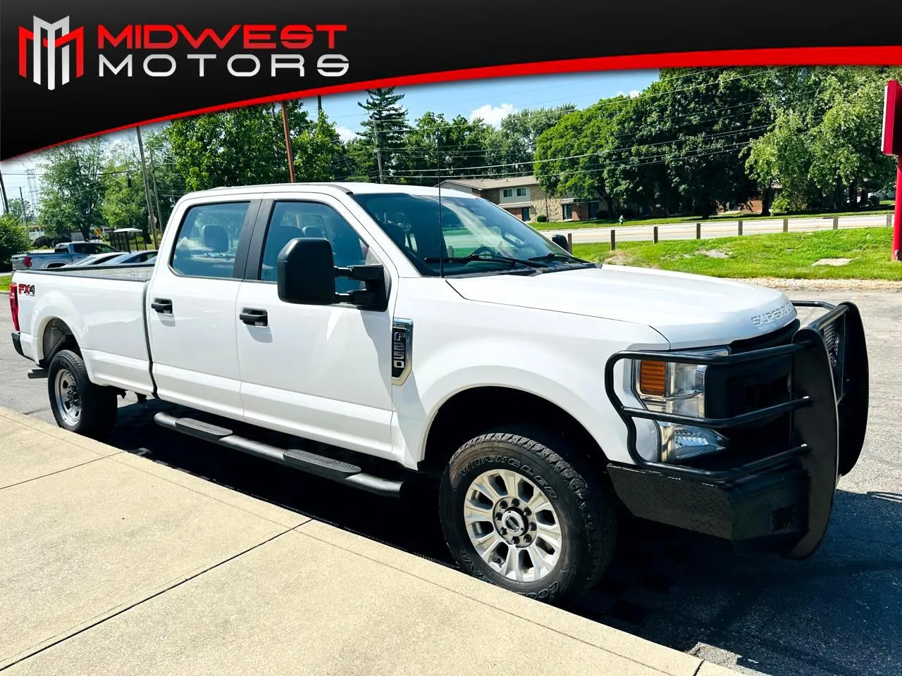White 2021 Ford Super Duty F-250 SRW XL 4WD Crew Cab 8 ft Box for sale in Indianapolis, IN