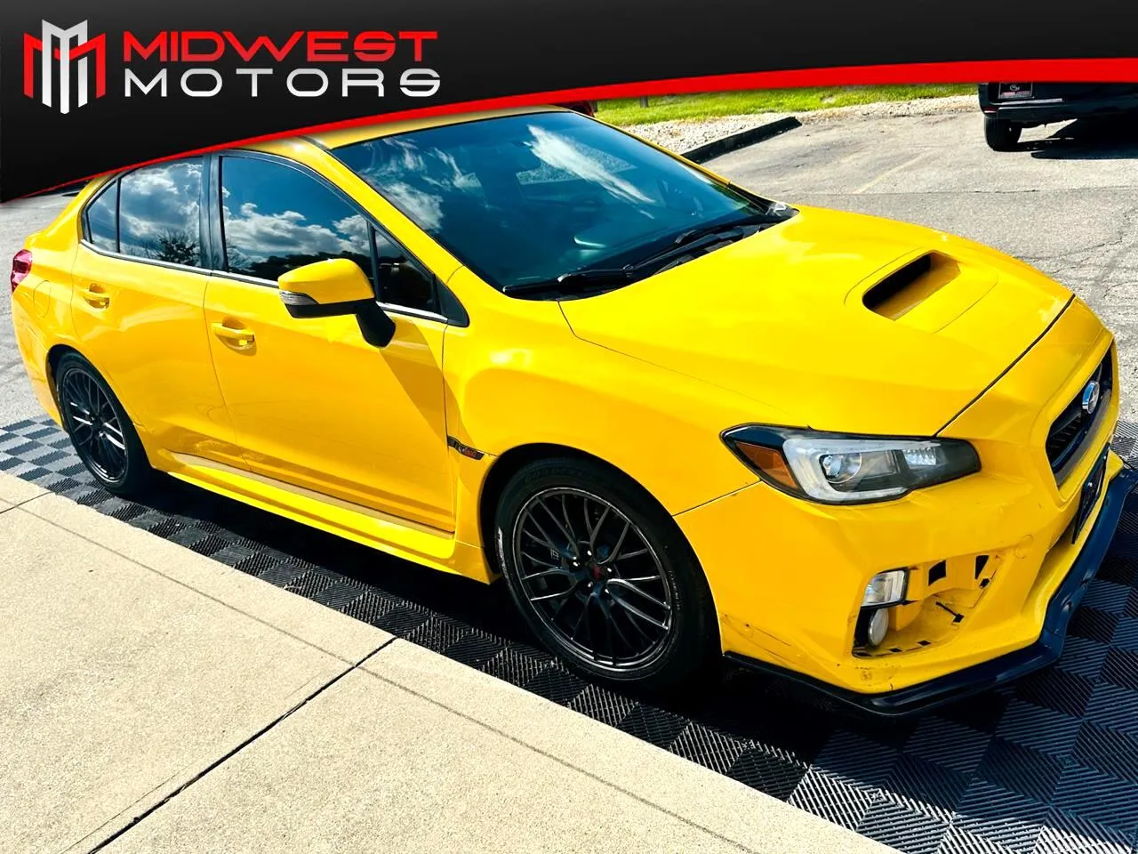 Yellow 2015 Subaru WRX STI 4dr Sdn for sale in Indianapolis, IN