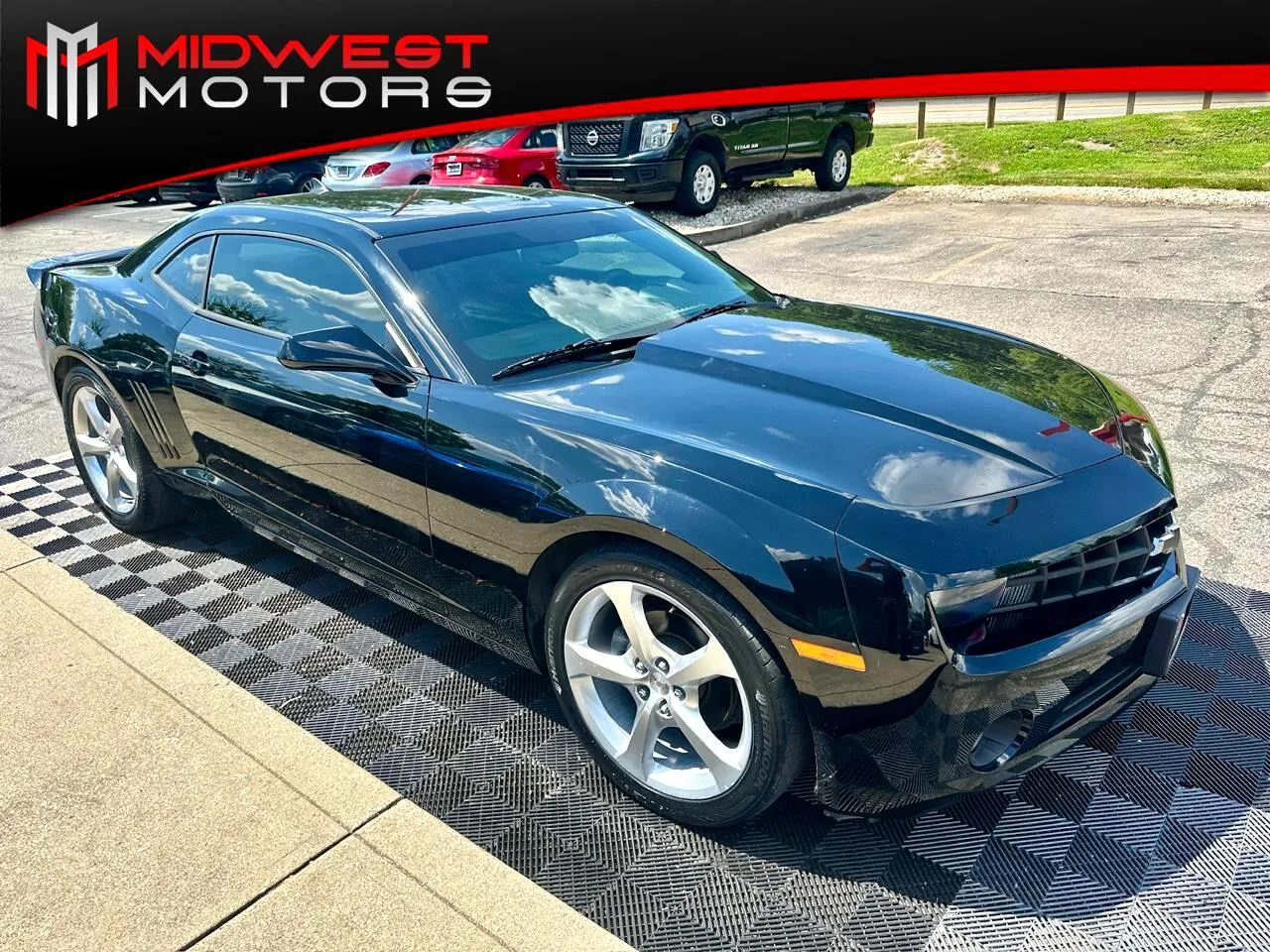 Black 2011 Chevrolet Camaro 2dr Cpe 1LT for sale in Indianapolis, IN