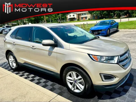 Gold 2018 Ford Edge SEL FWD for sale in Indianapolis, IN