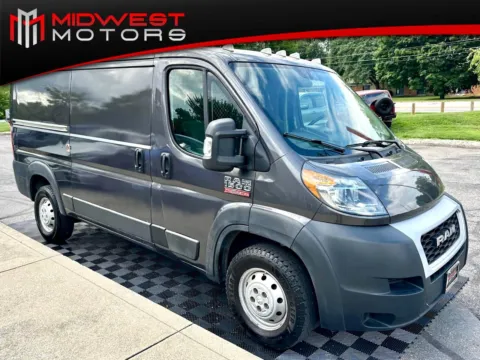 Gray 2019 RAM ProMaster Cargo Van 1500 Low Roof 136 in WB for sale in Indianapolis, IN