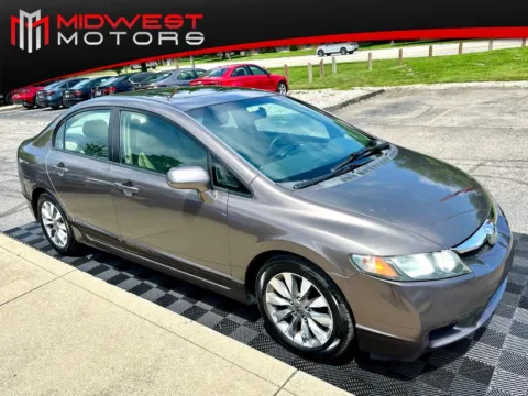 Gray 2010 Honda Civic Sdn 4dr Auto EX-L for sale in Indianapolis, IN