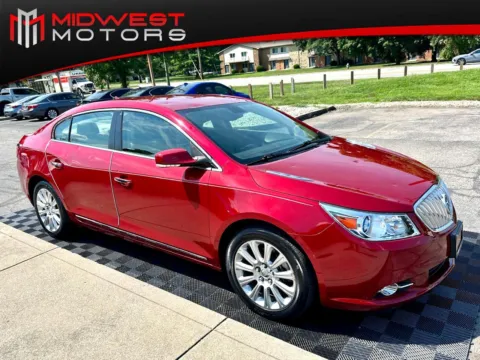 Red 2013 Buick LaCrosse 4dr Sdn Leather FWD for sale in Indianapolis, IN