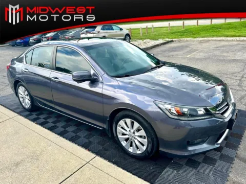 Gray 2015 Honda Accord Sedan 4dr I4 CVT EX-L for sale in Indianapolis, IN