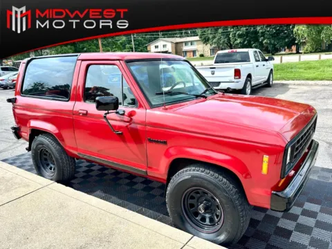 Red 1985 Ford Bronco II 2dr 4WD for sale in Indianapolis, IN