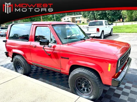 Red 1985 Ford Bronco II 2dr 4WD for sale in Indianapolis, IN