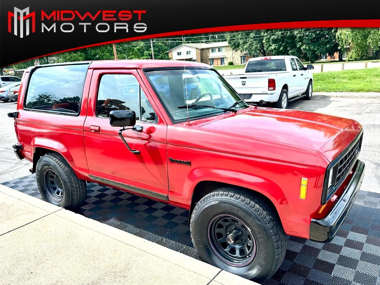 Red 1985 Ford Bronco II 2dr 4WD for sale in Indianapolis, IN