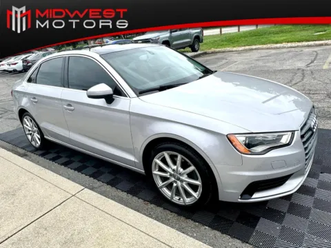 Silver 2015 Audi A3 4dr Sdn quattro 2.0T Premium Plus for sale in Indianapolis, IN