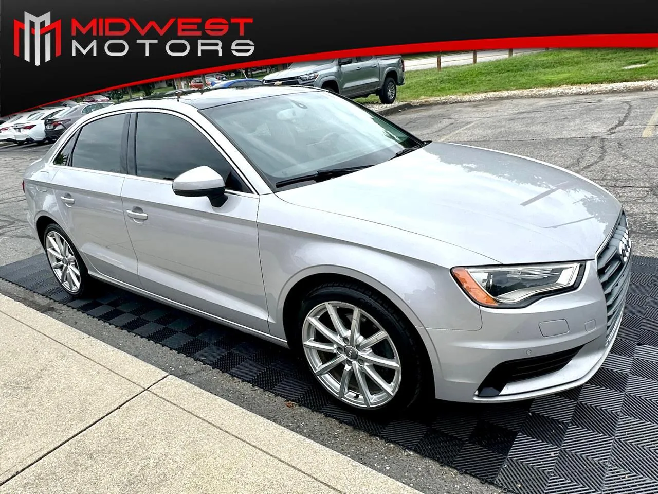 Silver 2015 Audi A3 4dr Sdn quattro 2.0T Premium Plus for sale in Indianapolis, IN